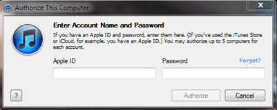 Apple ID and Password Sign On